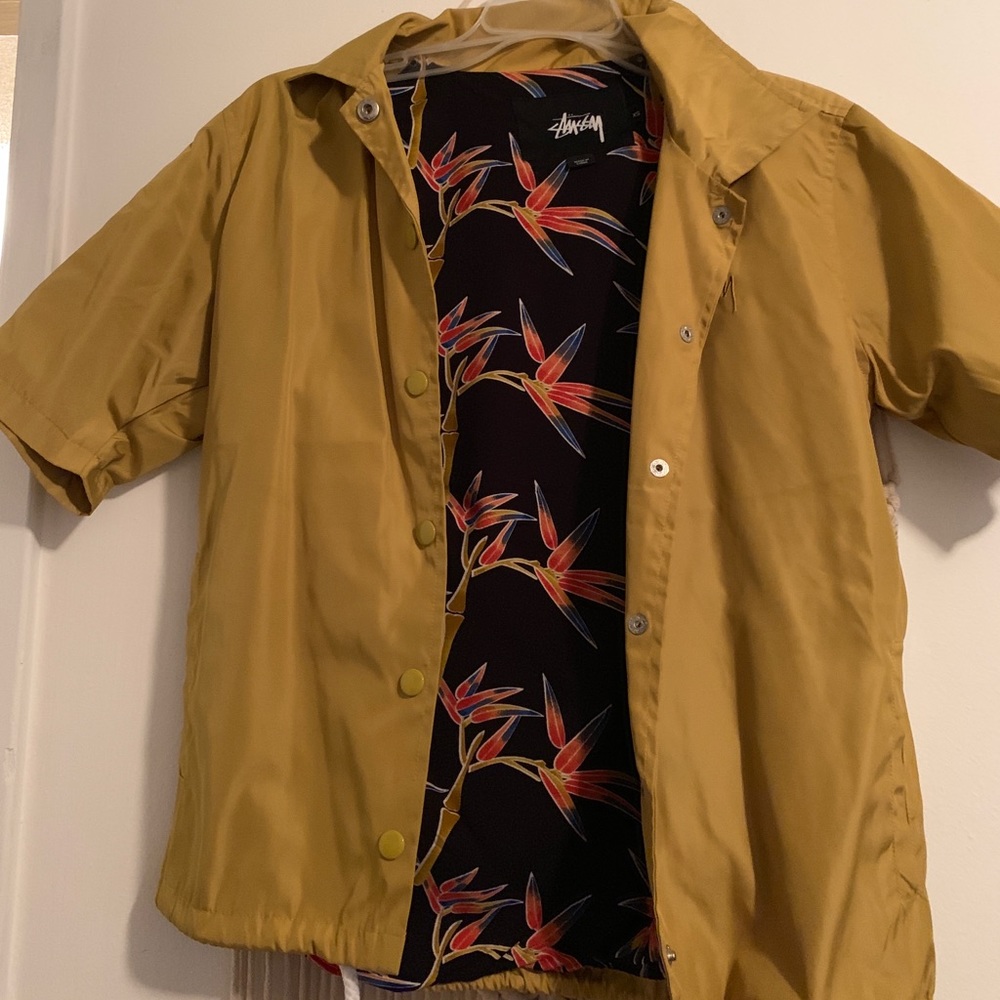 Urban Outfitters Stussy Short Sleeve Jacket